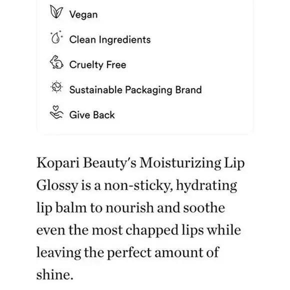 KOPARI Coconut Melt + Lip Glossy + Glow Cleanser + Coconut Face Cream + Mask NEW - Picture 3 of 4